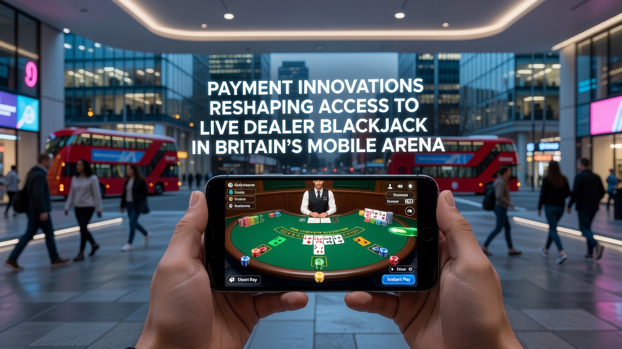 Mobile payment systems supporting live blackjack dealer streams in Britain